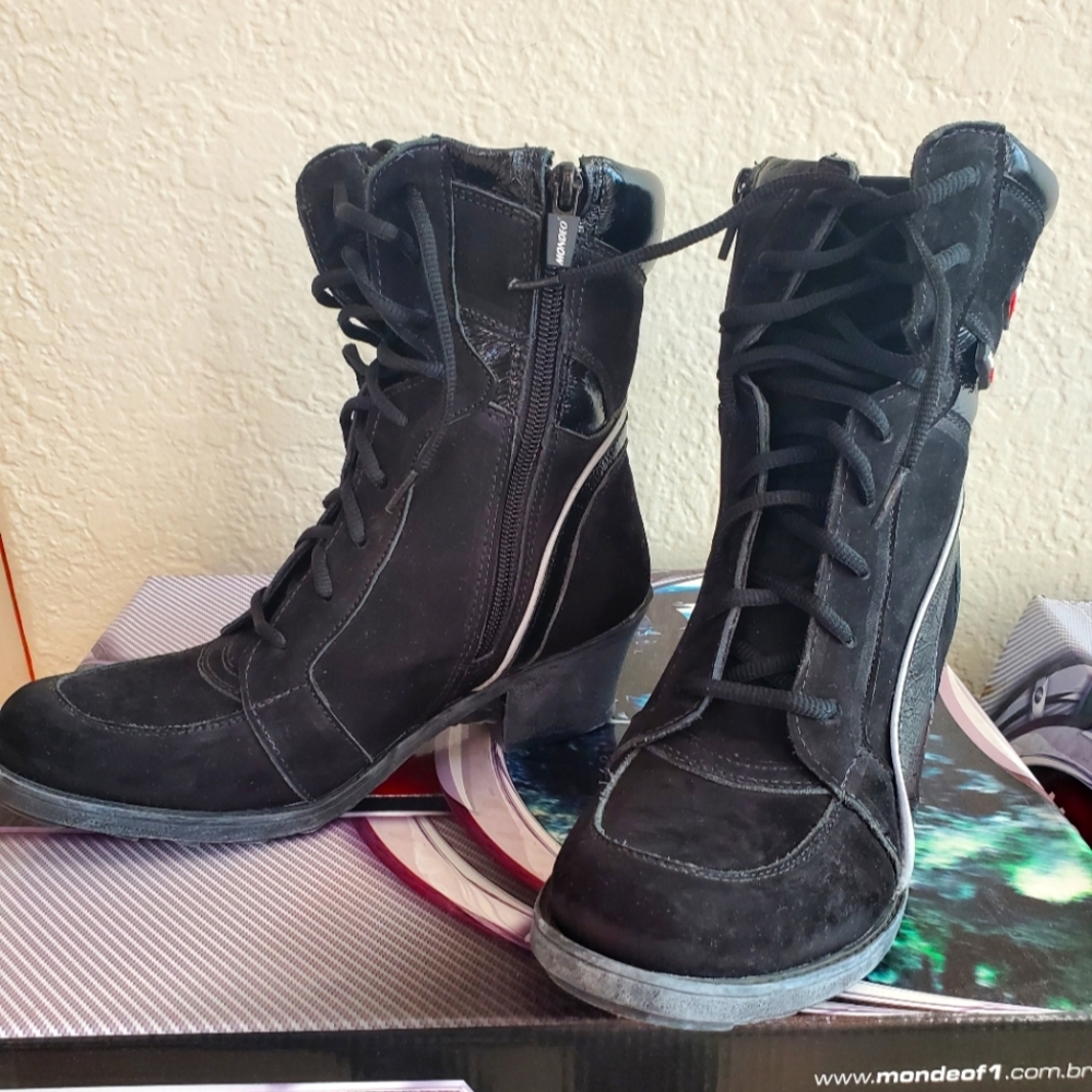 Mondeo Motorcycle Boots leather 7.5